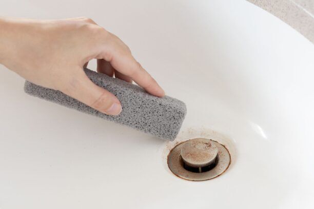 Common causes of rust stains on bathroom and kitchen surfaces